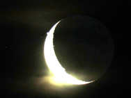Am frühen Morgen des 15. Juli 2012 zog der Mond über das Jupitersystem.