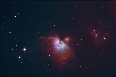 Der Orionnebel im Sternbild des Orion