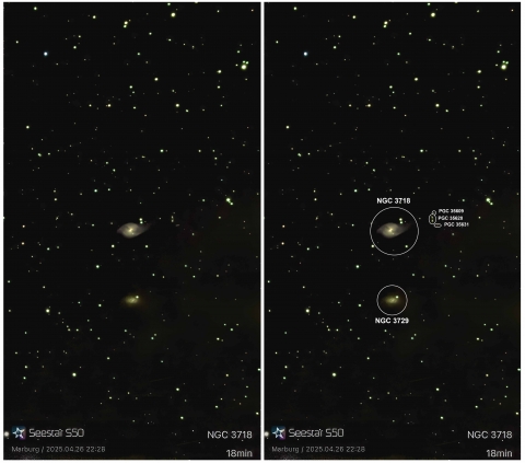 NGC 3718+3721